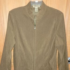 Notations Size L Zip Front Woman's Dress/Suit Jacket